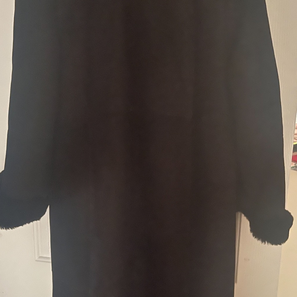 , shearling coat - Picture 9 of 10